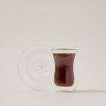 Arabic Tea Cup Double Wall Set 12 Pieces image number 1