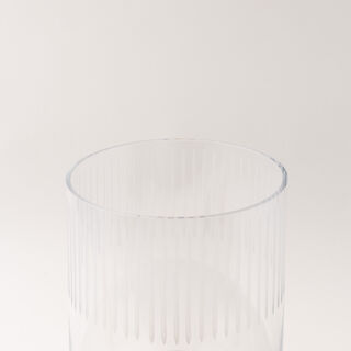 La Mesa glass beverage dispenser with black base 3.2L