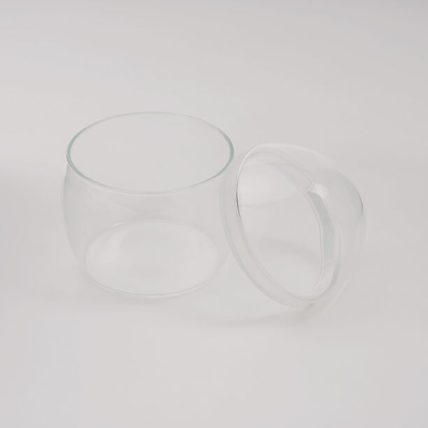 Dallaty Acrylic Nuts Bowl With Dome Lid, 11*11*12.5 cm image number 2