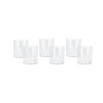 RCR transparent italian crystal glasses set of 18 pc image number 4