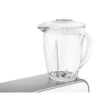 Sencor white stainless steel 3 in 1 stand mixer 1000W, 5.5L
