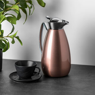 Dallety Steel Flask Rose Gold/Chrome 1 Liter