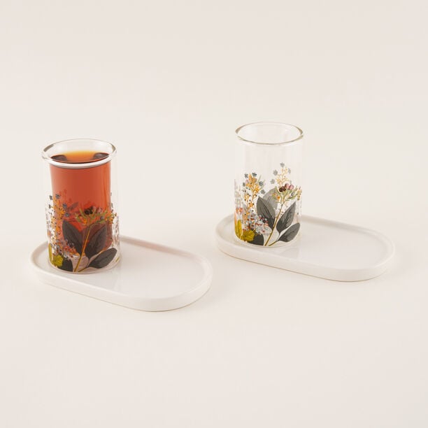 Rio 12pcs nature porcelain tea set image number 1