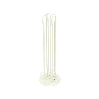Capsule Stand Rotating in White