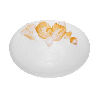 Ashtray Glass Clear Crystal Flower 187X187X50 Mm
