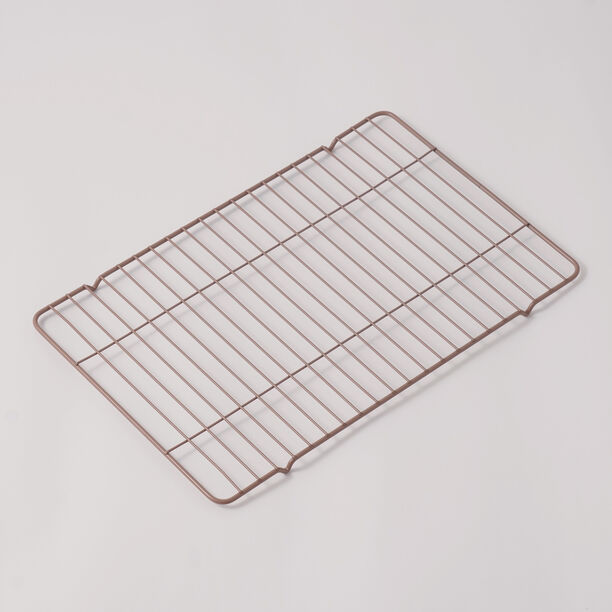 Alberto cookie pan with metal rack, champagne metal, 15 inch image number 1