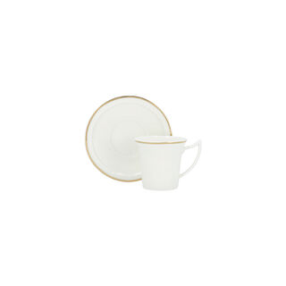 La Mesa gold bone porcelain dinner set 47 pcs