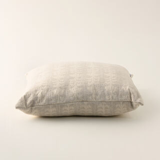 Cottage Jacquard Linen Beige Cushion 50*50Cm