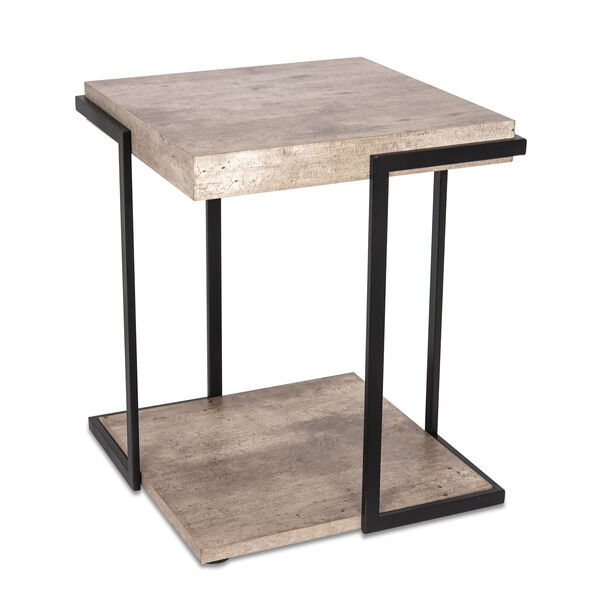 Wooden side table 40*40*50 cm image number 1