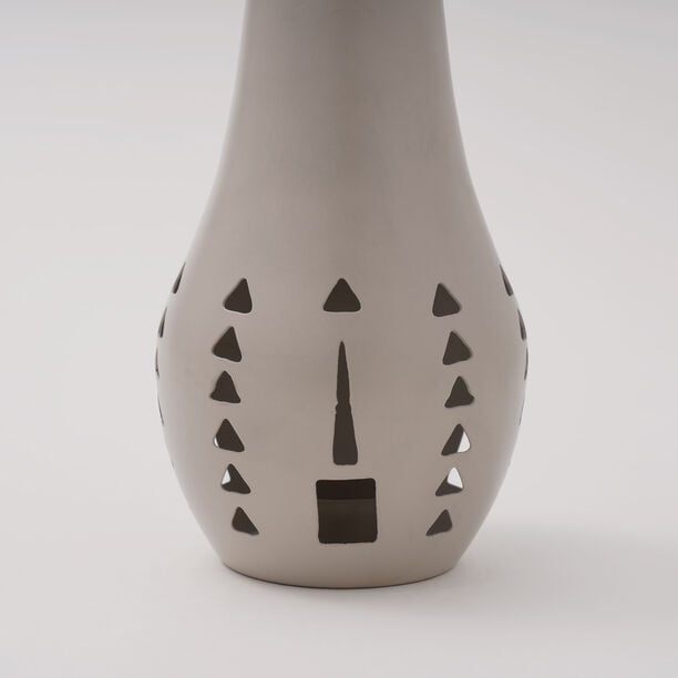 Najd Collection Metal Lantern, Beige, 12*12*25 cm image number 1