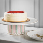 Blush Footed Cake Stand image number 0