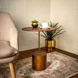 طاولة جانبية خشب طاولة جانبية خشب