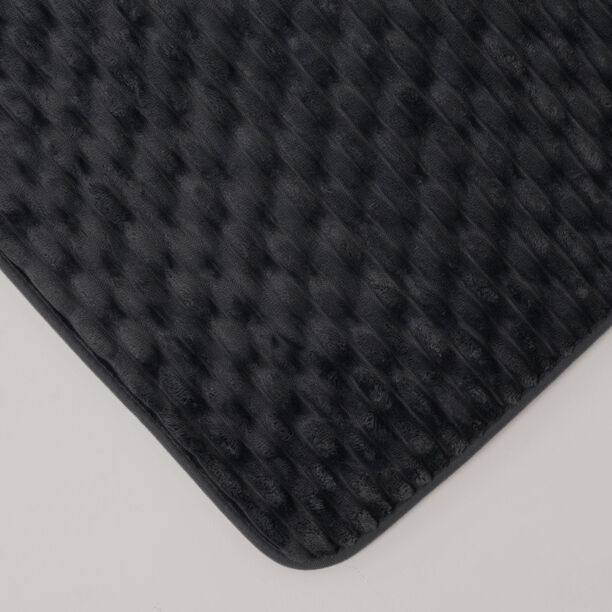 كوتاج دعاسة حمام فوم بظهر إس بي آر، أسود 80*50*3.5 سم image number 1