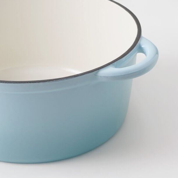Alberto enameled cast iron dutch oven 6L, blue image number 5