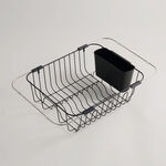 Alberto stainless steel dish rack, black 39.4*32.1*14cm image number 0