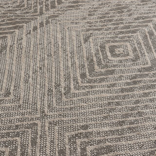 Cottage Polypropylene Oria Diamonds Rug 200*300Cm
