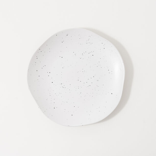 La Mesa white 18 pcs stoneware dinner set image number 2