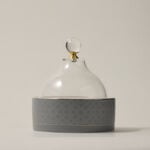 Porcelain Date Bowl 1Pc Thumanya Gray image number 0
