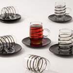 Dallaty glass tea cup set 12pcs image number 0