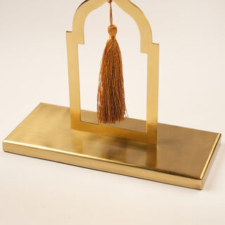 Homez Ramadan Decorative Crescent Design, Gold 33*8*28Cm