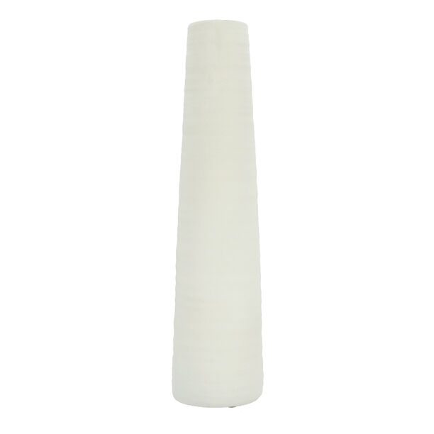 White Ceramic Vase 14.5*14.5*58.5 cm image number 0