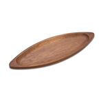 Acacia Wood Oval Serving Tray image number 0