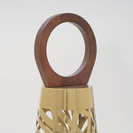 Homez Zahra Collection Lantern, Gold, 21.5*21.5*53 Cm image number 3