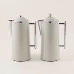 Dallaty stainless steel vacuum flask set of 2pcs 1L, grey image number 0