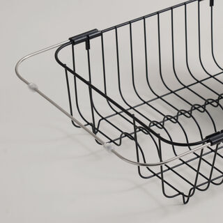 Alberto stainless steel dish rack, black 39.4*32.1*14cm