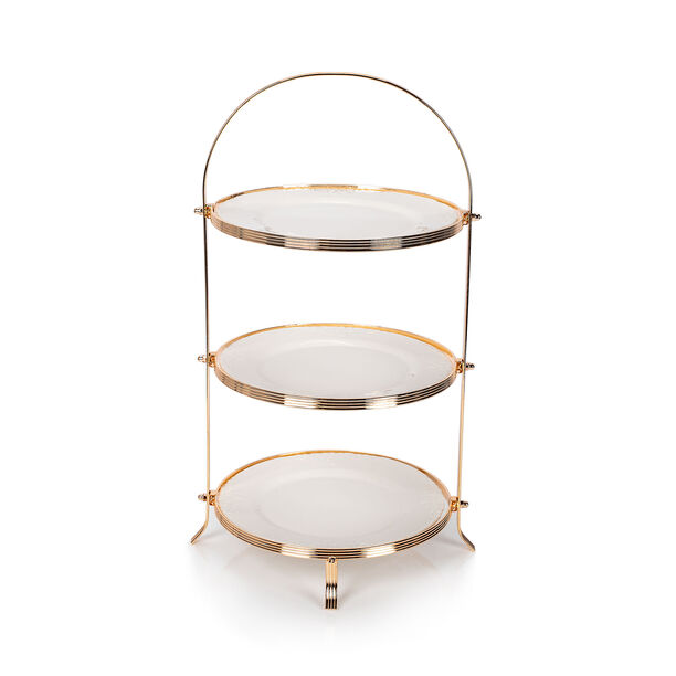 3 Tiers Round Serving Stand image number 1