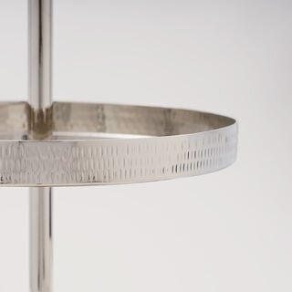 Pearl Collection La Mesa Tier Stand Metal Wood Base, 56*30 cm