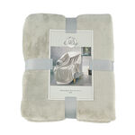 Cottage Flannel Sherpa Throw Soil image number 1