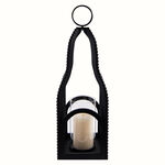 Black lantern 22*22*67 cm image number 1