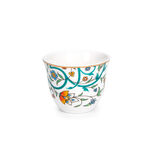 21 Pcs Porcelain Tea And Coffee Set Green image number 4