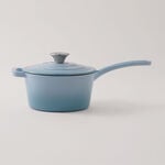 Alberto Enameled Cast Iron Saucepan 2L, Blue image number 2
