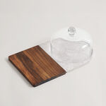 Alberto marble, acacia wood cheese platter, white 45*26*17cm image number 6