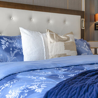 6 Pcs King Size Comforter Set