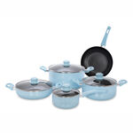 Alberto Non Stick Cookware Set 9 Pieces Blue image number 0