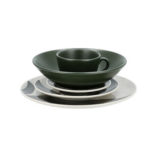  20 Piece Porcelain Dinner Set Rio Serve 4 Persons