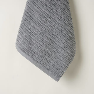 Boutique Blanche jacquard cotton hand towel, blue, 100*50cm