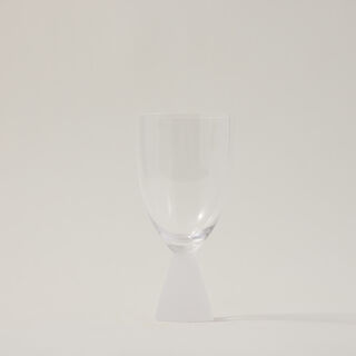 Stem Glass Set Clear Plain 4 Pcs Stem Glass