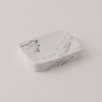 هومز طقم اكسسوارات حمام 3 قطع بولي ريزين، أبيض image number 3