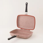 Alberto Granite Double Sided Grill Pan 34*22Cm image number 0