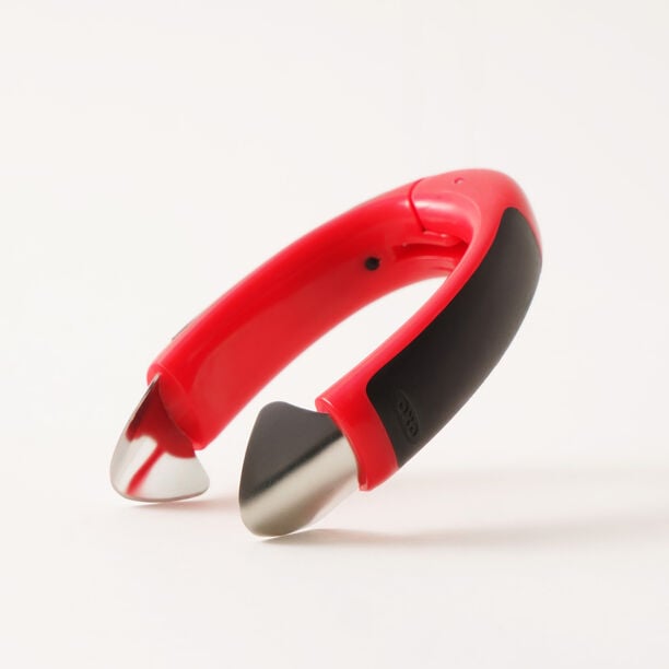 Strawberry Huller Stainless Steel 3.75*1.05*2.25Cm, Red image number 1