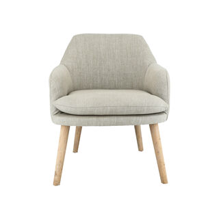 Arm Chair Light Gray