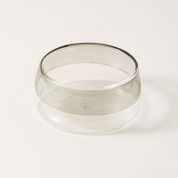 دلتي صحن تمر رمادي 12.5*6 سم image number 2