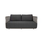 Homez Outdoor Garden Seating 4Pcs, Dark Gray image number 3