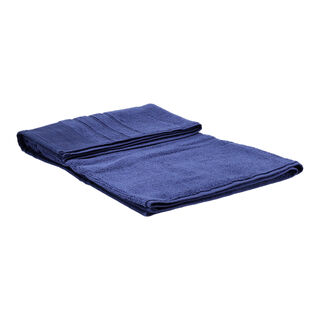 Cottage Bath Towel Indian Cotton 70x140 Dark Blue