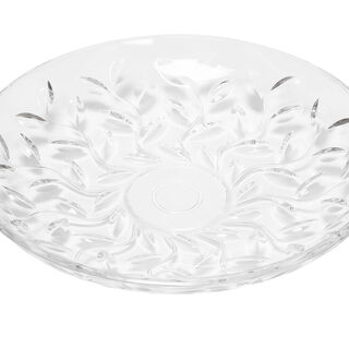 Rcr Laurus Crystal Platter Centerpiece