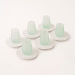 Safa'a white porcelain 12 tea set cup image number 4